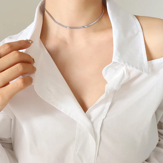 Minimalist Choker Necklace
